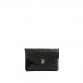 Portland Daisy Plus Wallet - Pebbled black