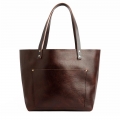 Portland Leather Tote Bag - Coldbrew Portland Leather Tote Bag - Coldbrew