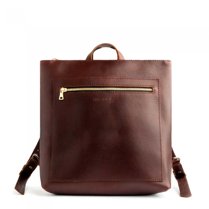 Portland Tote Backpack - Cognac