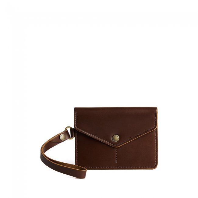 Portland Passport Wristlet - Chocolate Brown Portland Passport Wristlet - Chocolate Brown