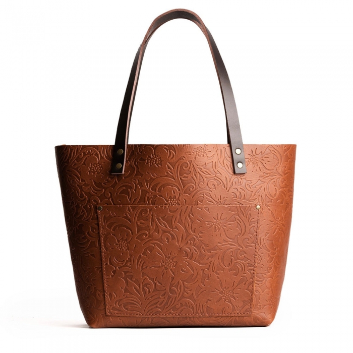 Portland Leather Tote Bag - Meadow