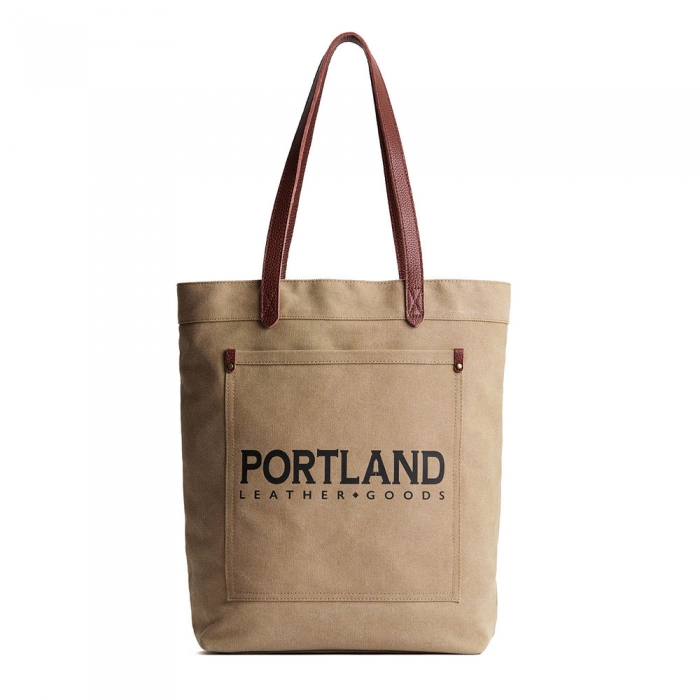 Portland Northwood Canvas Tote - Brown