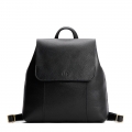 Portland Boston Backpack - Pebbled black