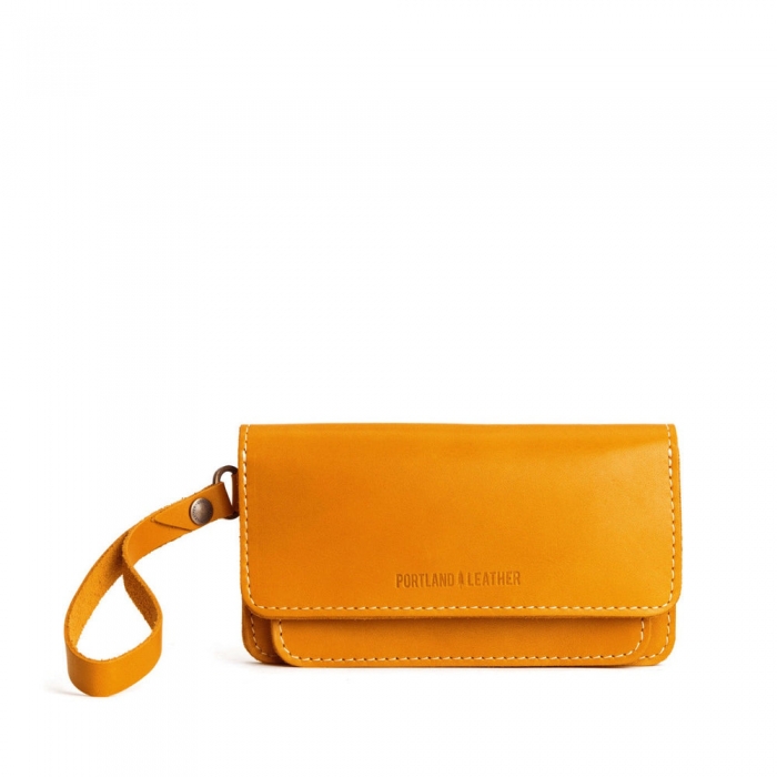 Portland Lily Wristlet - Sunflower