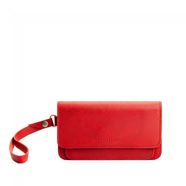 Portland Lily Wristlet - Ruby