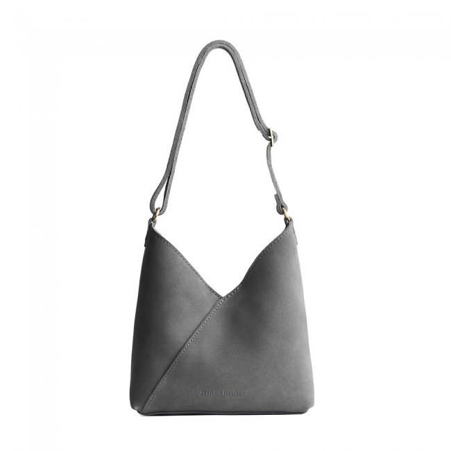 Portland Naomi Shoulder Bag - Smoke Grey