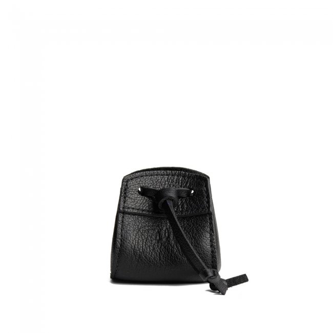 Portland Pixie Pouch - Pebbled black