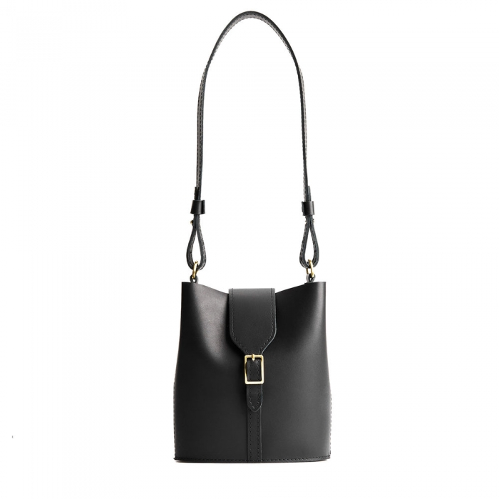 Portland Polly Bucket Bag - Black