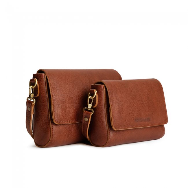 Portland Metro Crossbody - Nutmeg