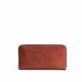 Portland Accordion Zip Wallet - Chestnut Portland Accordion Zip Wallet - Chestnut