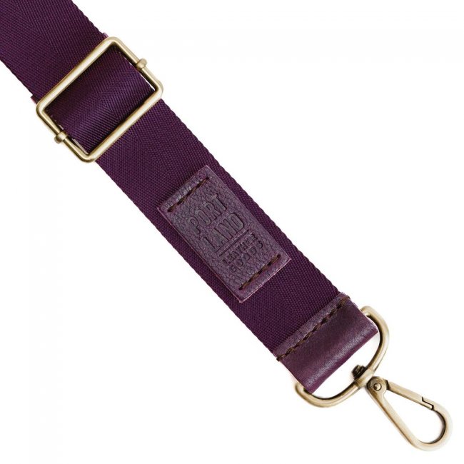 Portland Herringbone Strap - Plum