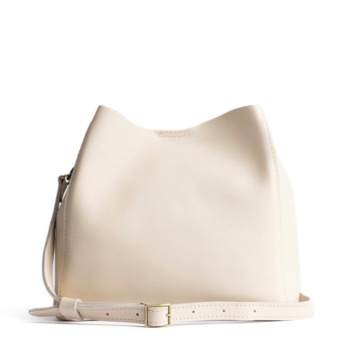 Portland Butterfly Bucket Bag - Bone