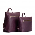 Portland Tote Backpack - Plum Portland Tote Backpack - Plum