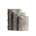 Portland Leather Wrap Journal - Stardust