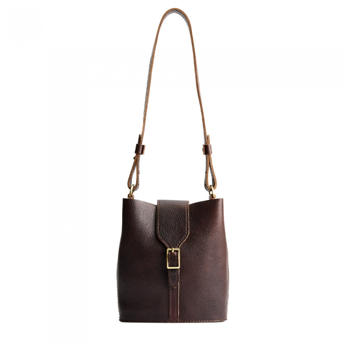 Portland Polly Bucket Bag - Coldbrew