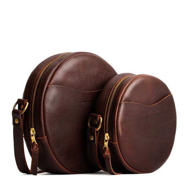 Portland Circle Crossbody - Coldbrew