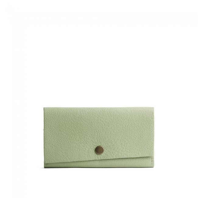 Portland Leather Rancher Wallet - Pistachio