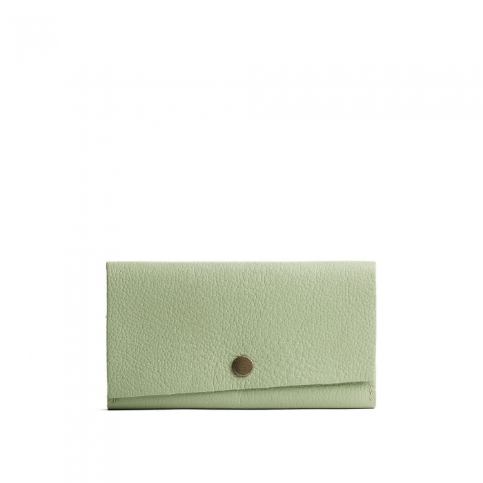 Portland Leather Rancher Wallet - Pistachio