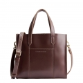 Portland Lola Crossbody Tote - Chocolate Brown Portland Lola Crossbody Tote - Chocolate Brown