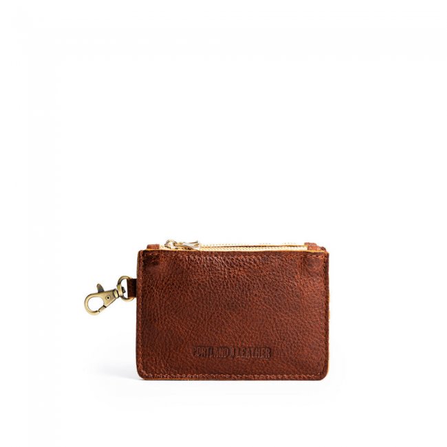 Portland Zip-Zap Duo Wallet - Nutmeg