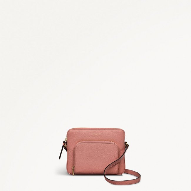 Radley London Redford Close - Small Ziptop Cross Body - Sienna Pink