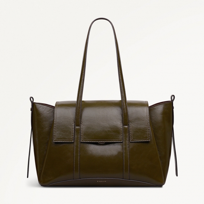 Radley London The Chancery - Medium Flapover Shoulder - Pine Needle