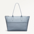 Radley London Oak Street - Medium Ziptop Tote - Smoke Blue