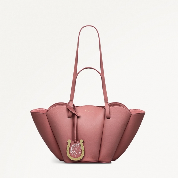 Radley London Kentucky Derby SS25 - Small Open Top Grab - Sienna Pink