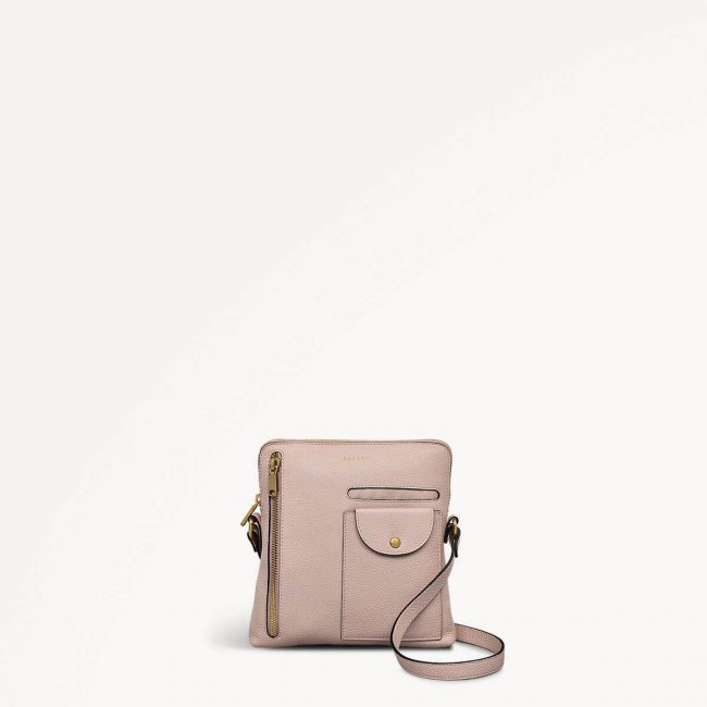 Radley London Ridge Park - Small Ziptop Crossbody - Clay Pink