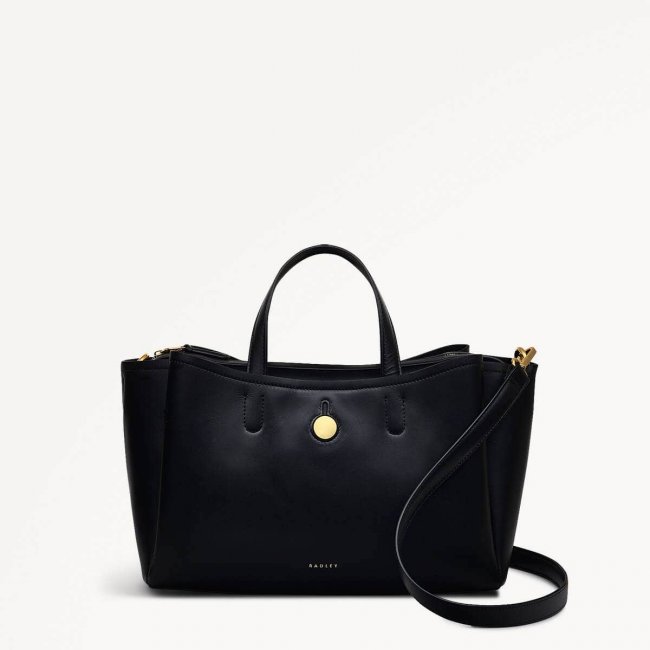 Radley London Bathurst Mews - Medium Ziptop Grab - Black