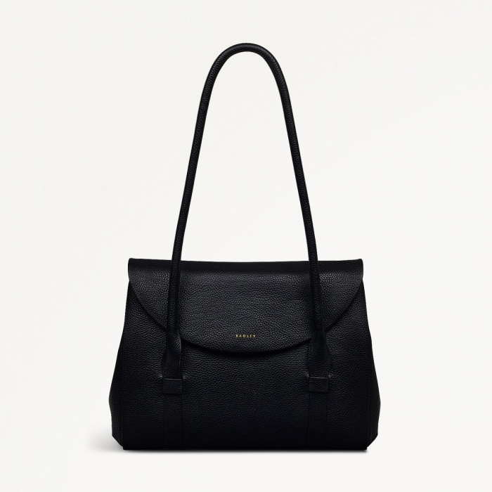 Radley London Briar Hill - Medium Flapover Shoulder - Black