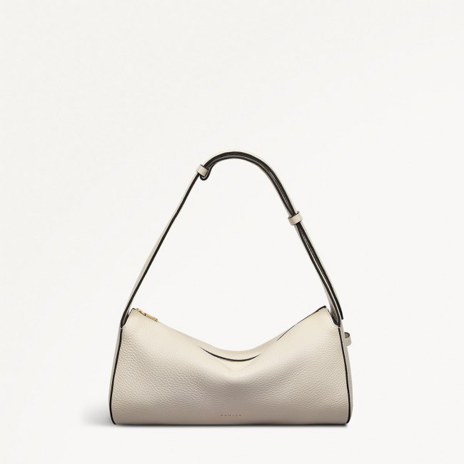 Radley London Abbey Mews - Small Ziptop Shoulder - Chalk