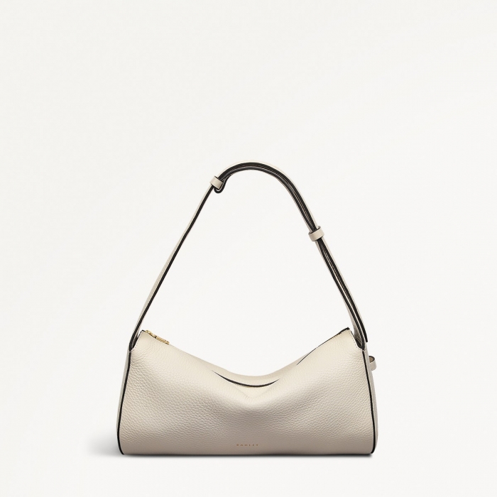 Radley London Abbey Mews - Small Ziptop Shoulder - Chalk