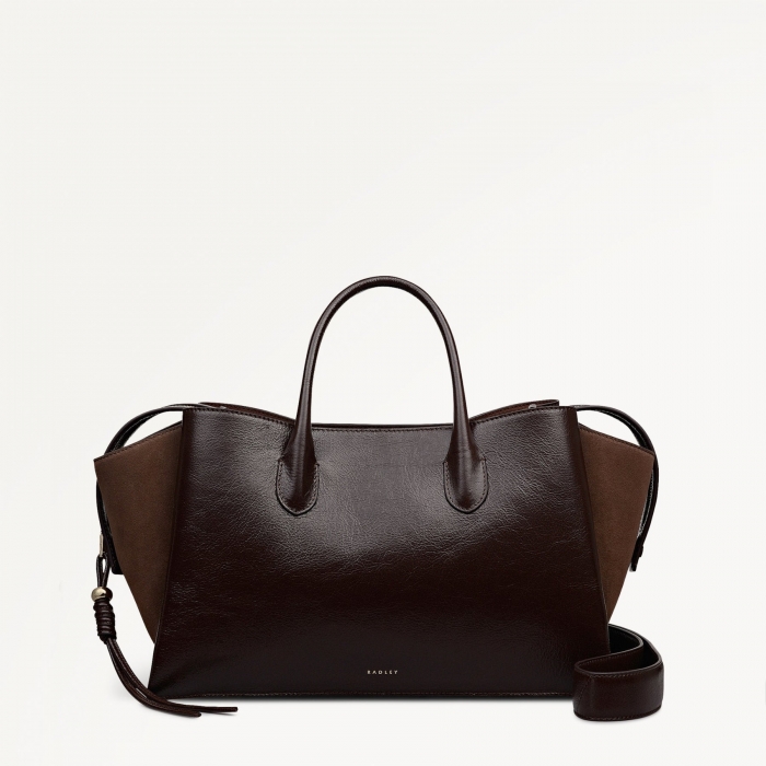 Radley London The Romilly - Large Ziptop Grab - Dark Oak