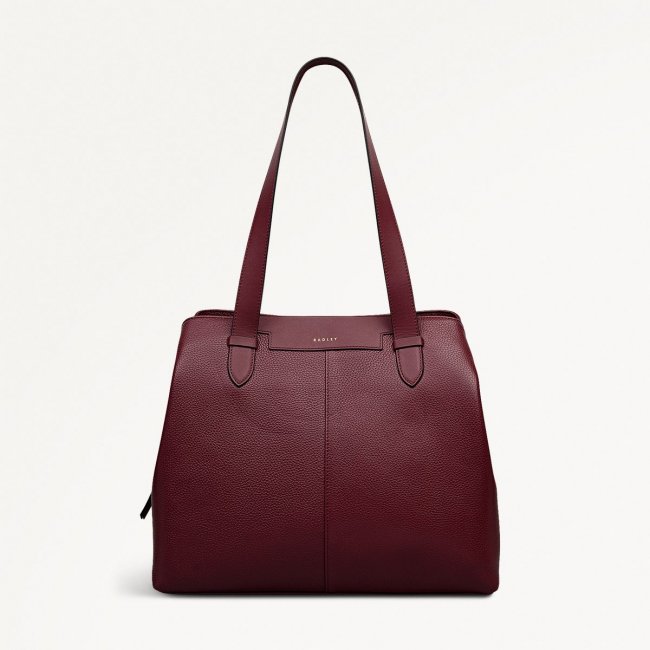 Radley London Piccardy Hill 2.0 - Medium Ziptop Shoulder - Merlot