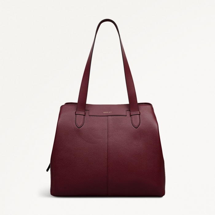 Radley London Piccardy Hill 2.0 - Medium Ziptop Shoulder - Merlot