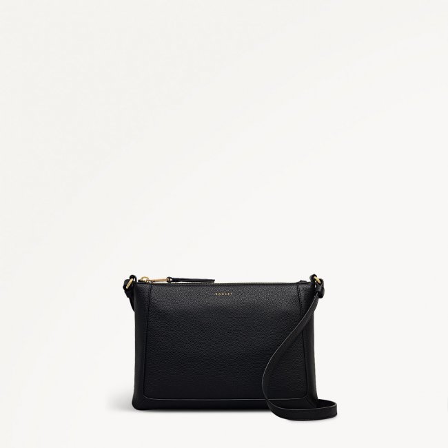 Radley London Kew Way - Small Ziptop Cross Body - Black Radley London Kew Way - Small Ziptop Cross Body - Black
