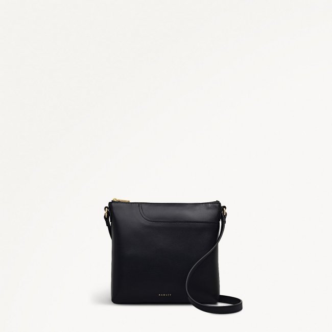 Radley London Pockets - Small Ziptop NS Cross Body - Black Radley London Pockets - Small Ziptop NS Cross Body - Black