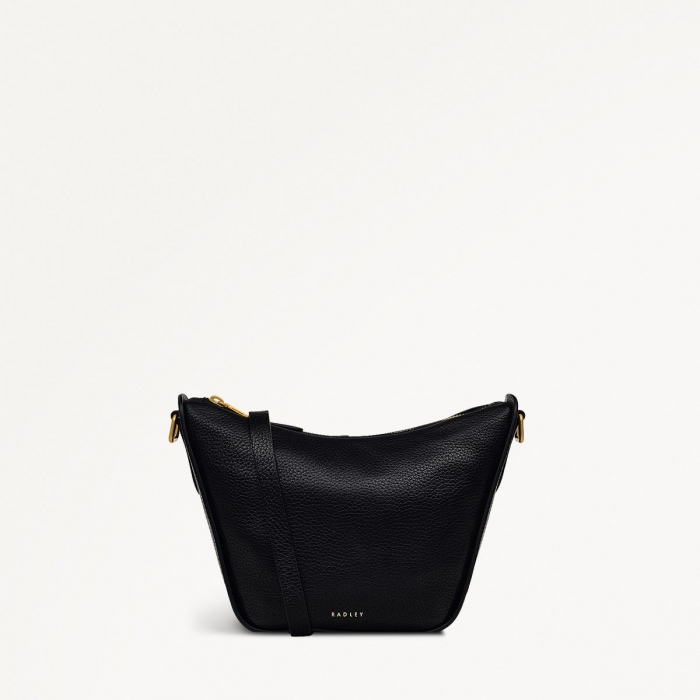Radley London Oak Street - Small Ziptop Crossbody - Black