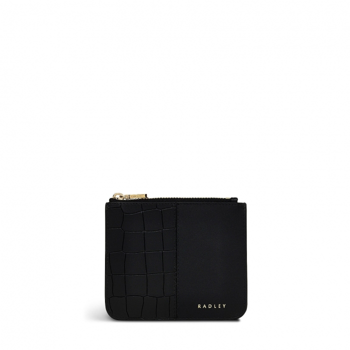 Radley London Mount Row - Small Ziptop Coin Purse - Black