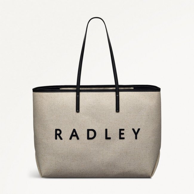 Radley London Sutherland Row - Large Open Top Tote - Black