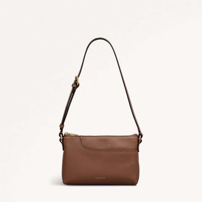 Radley London Pockets - Mini Ziptop Ew Shoulder - Saddle