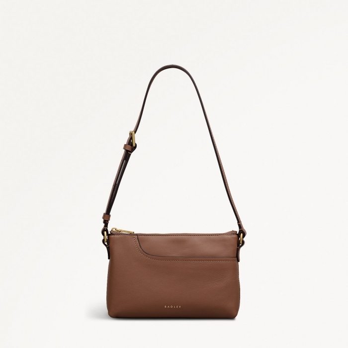 Radley London Pockets - Mini Ziptop Ew Shoulder - Saddle