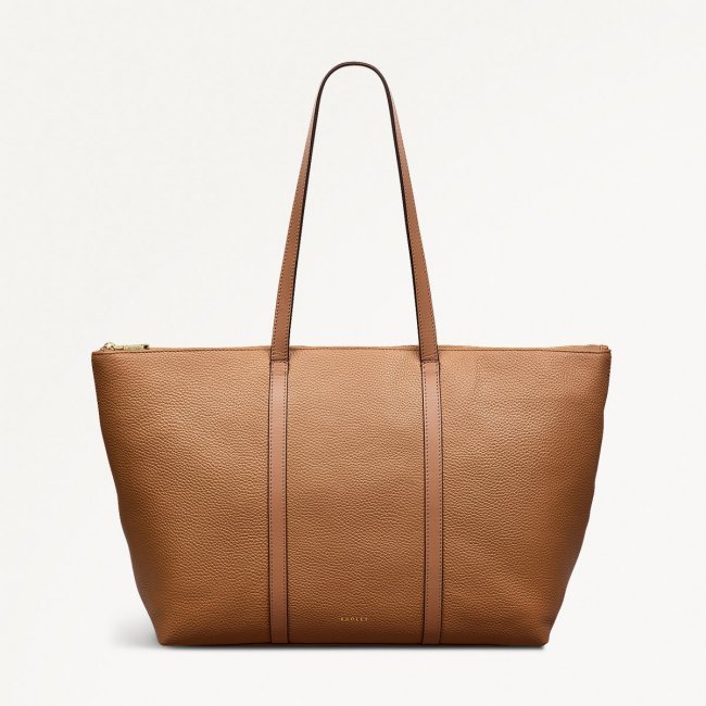 Radley London Lynton Close - Large Ziptop Tote - Chai