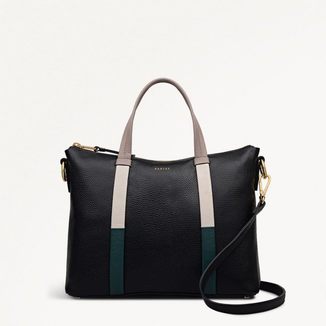 Radley London Waterloo Way - Medium Ziptop Grab - Black