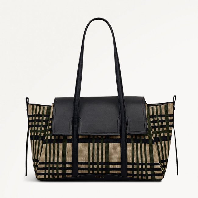 Radley London The Chancery - Medium Flapover Shoulder - Porcini Radley London The Chancery - Medium Flapover Shoulder - Porcini