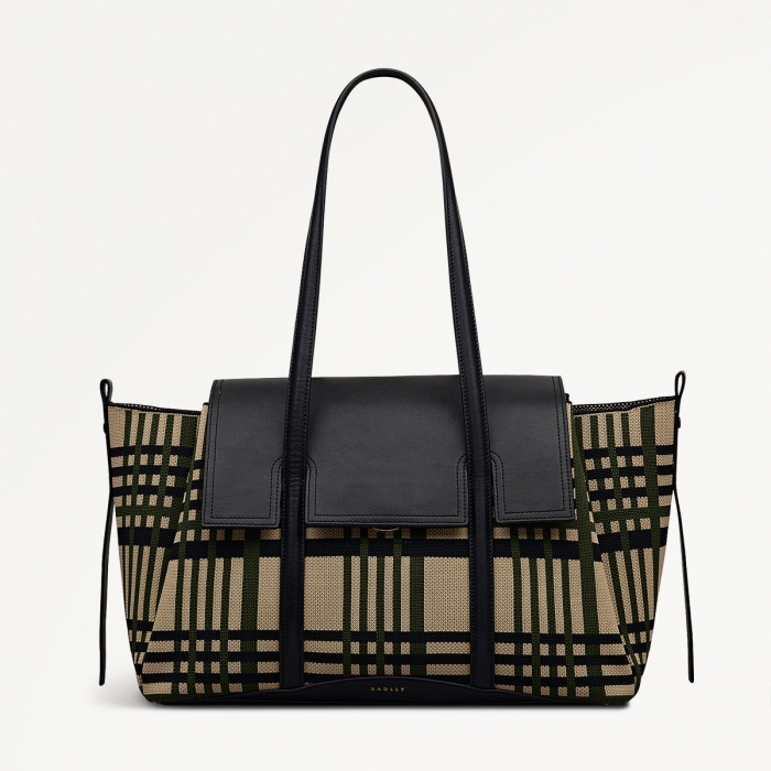 Radley London The Chancery - Medium Flapover Shoulder - Porcini