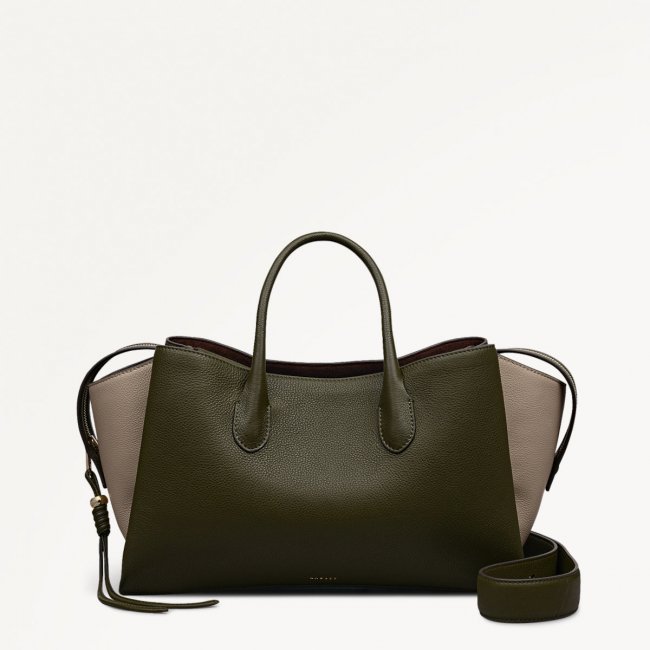 Radley London The Romilly - Large Ziptop Grab - Pine Needle