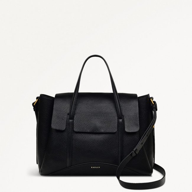 Radley London The Chancery - Medium Flapover Grab - Black
