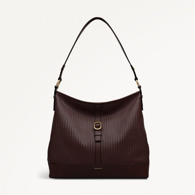 Radley London Ebury - Medium Ziptop Shoulder - Mahogany